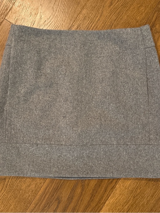 J. Crew Dresses & Skirts - J. Crew Gray Wool-Blend Mini Skirt Y2K